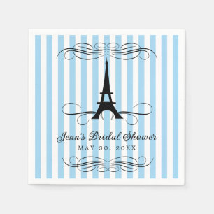 Guardanapo De Papel Chá de panela da torre Eiffel   de Paris das
