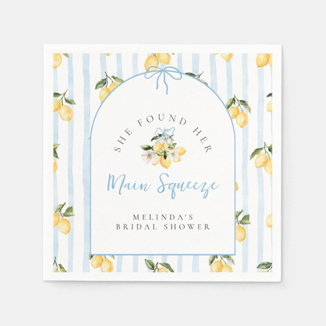 Guardanapo De Papel Chá de panela de Blocos de Limão de Citros de Comp (Frente)