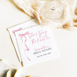 Guardanapo De Papel Chá de panela de Casando do Arco rosa