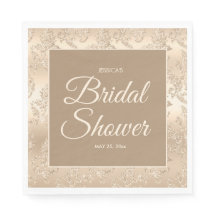 Chá de panela de Champanhe Dourado Elegante Vintag