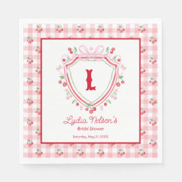 Guardanapo De Papel Chá de panela de Cherry Monogam