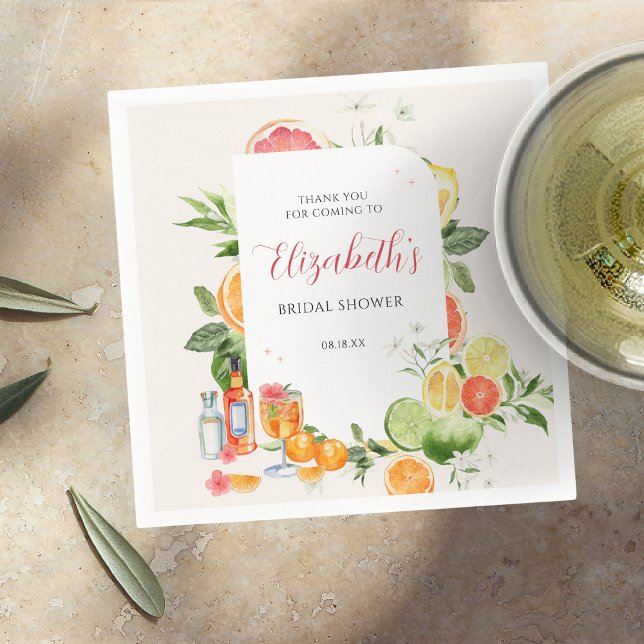 Guardanapo De Papel Chá de panela de Citros Tropicais (Criador carregado)