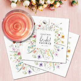 Guardanapo De Papel Chá de panela de flores silvestres