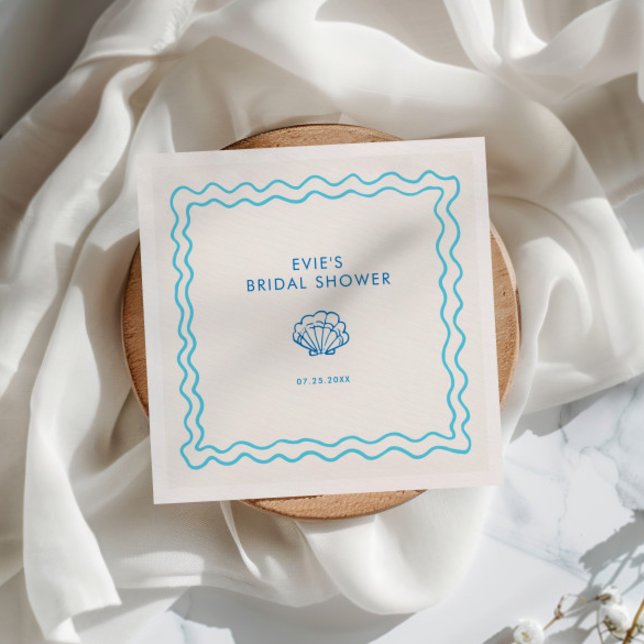 Guardanapo De Papel Chá de panela de Shell Desenhado à Mão (Criador carregado)