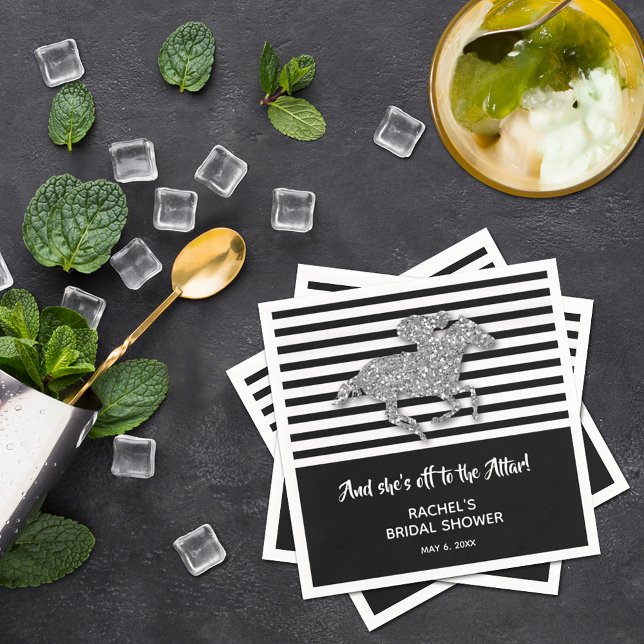 Guardanapo De Papel Chá de panela de Silver Racecavalo Derby (Criador carregado)