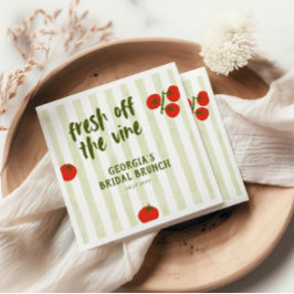 Guardanapo De Papel Chá de Panela de Tomate Fresco da Videira