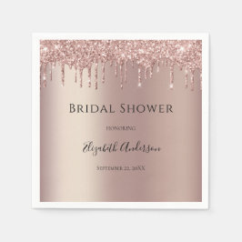 Guardanapo De Papel Chá de panela de Trendência do Glitter Glitter Gli