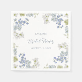 Guardanapo De Papel Chá de panela de Vintage do Jardim Elegante Azul D