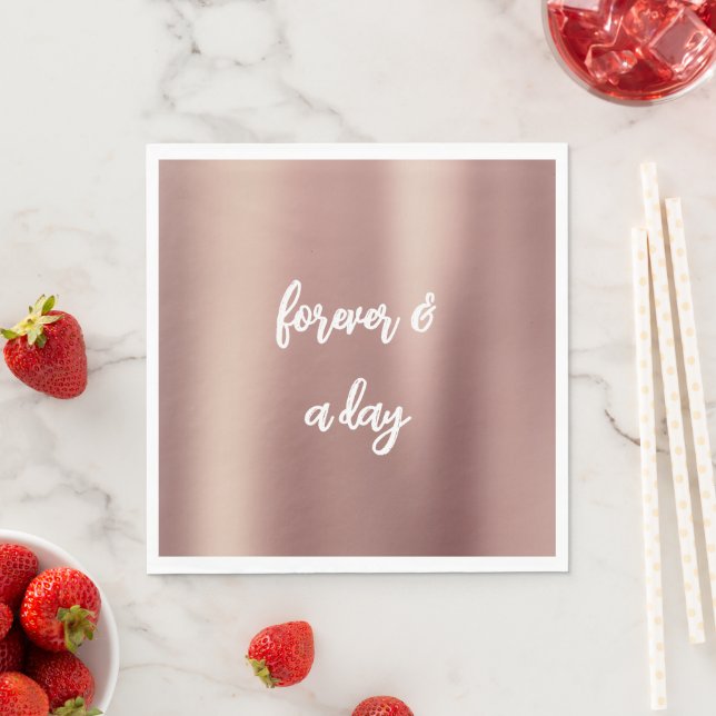 Guardanapo De Papel Chá de panela Dourado rosa (Insitu)