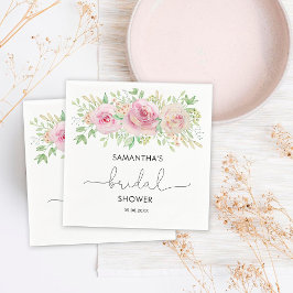 Guardanapo De Papel Chá de panela Elegante de rosas