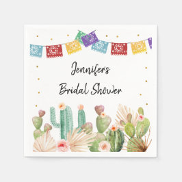 Guardanapo De Papel Chá de panela Fiesta Cactus Boho