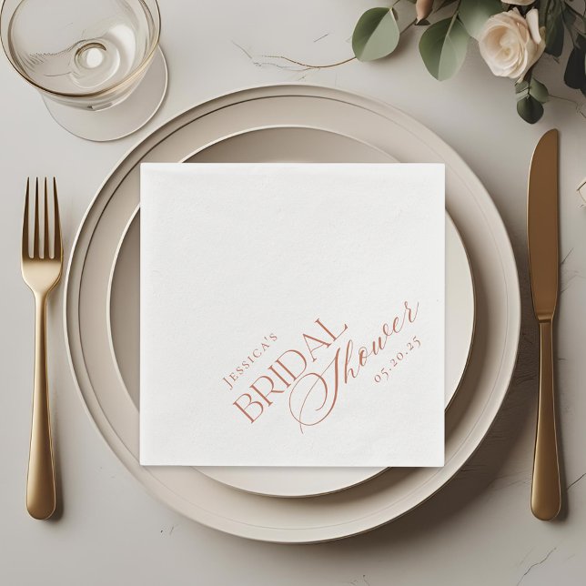 Guardanapo De Papel Chá de panela Floral Elegante Citrus (Criador carregado)