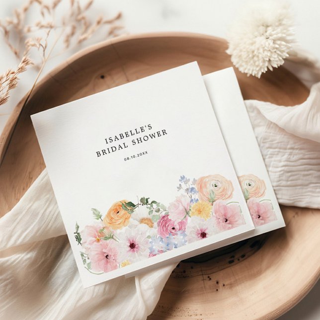 Guardanapo De Papel Chá de panela Inverso Colorido Pastel (Criador carregado)