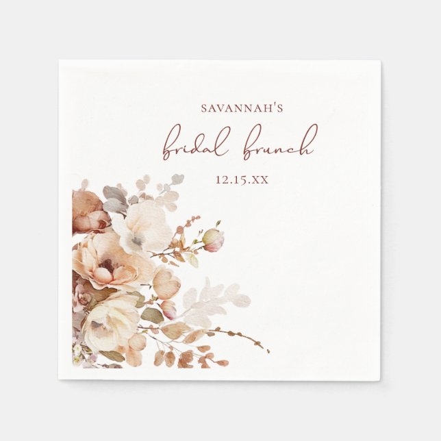 Guardanapo De Papel Chá de panela Inverso Quente Elegante (Frente)