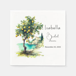 Guardanapo De Papel Chá de panela italiano La Dolce Vita