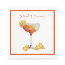 Chá de panela Laranja e Branco