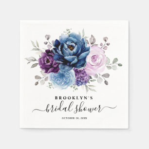 Guardanapo De Papel Chá de panela Lilac Marinho Roxo Dusty Azul