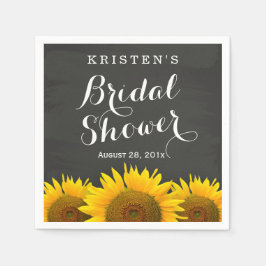 Guardanapo De Papel Chá de panela Lindos Girassóis