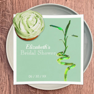 Guardanapo De Papel chá de panela Lucky Bamboo Pastel Personalizado