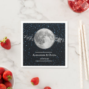 Guardanapo De Papel Chá de panela lunar Napkin