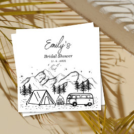 Guardanapo De Papel Chá de panela Mínimo de Camp Bride