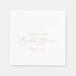 Guardanapo De Papel Chá de panela Na moda Dourado