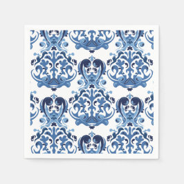 Guardanapo De Papel Chá de panela Primavera Azul