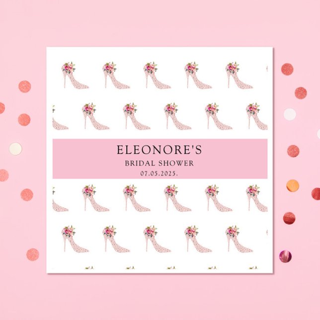 Guardanapo De Papel Chá de panela Rosa de Alto Curso (Criador carregado)