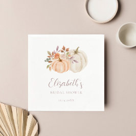 Guardanapo De Papel Chá de panela Rustic Pumpkins Fall Foliage