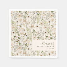 Chá de panela Whimsical Boho Greenery Foliage
