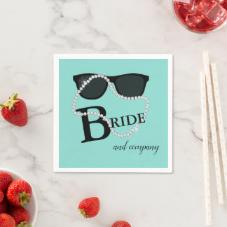 Guardanapo De Papel Chá do BRIDE Diamond Glam & Bling Tiara Party