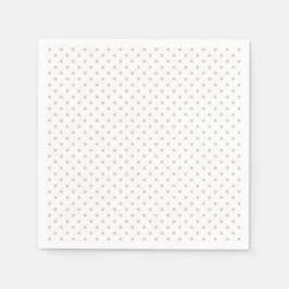 Guardanapo De Papel Chá Polkadot Chique cinza