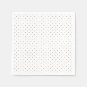 Guardanapo De Papel Chá Polkadot Chique cinza