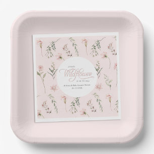 Guardanapo De Papel Chá Rosa De Bela Flor Selvagem