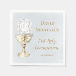 Guardanapo De Papel Chalice Host First Holy Communion
