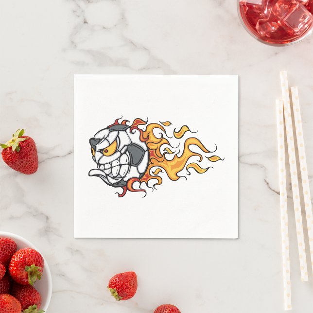 Guardanapo De Papel Chamas de Bonitões (Criador carregado)