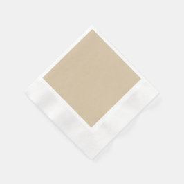 Guardanapo De Papel Champagne Beige