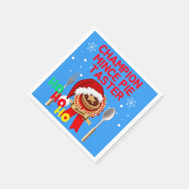 Guardanapo De Papel Champion Mince Pie Taster (Canto)