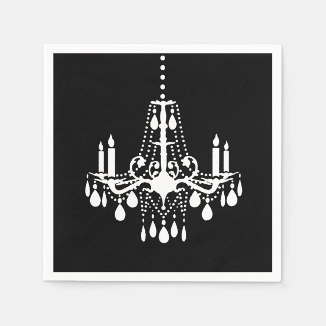 Guardanapo De Papel Chandelier Napkin (Frente)
