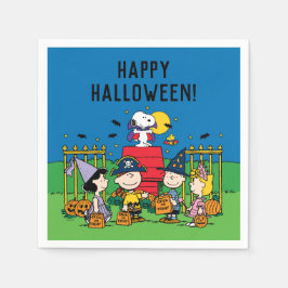 Guardanapo De Papel Charlie Brown e Gang Halloween Party