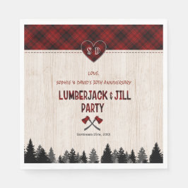 Guardanapo De Papel Charm LumberJack e Jill 30