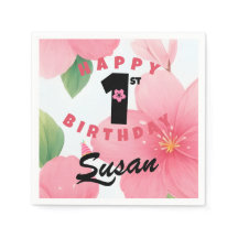 Charming Sakura Blossoms Napkins