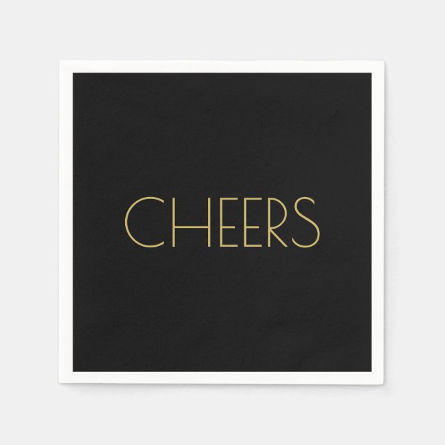 GUARDANAPO DE PAPEL CHEERS NAPKINS (Frente)