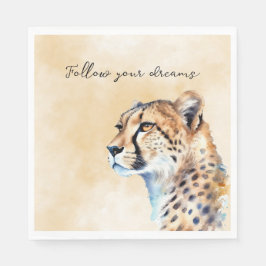 Guardanapo De Papel Cheetah