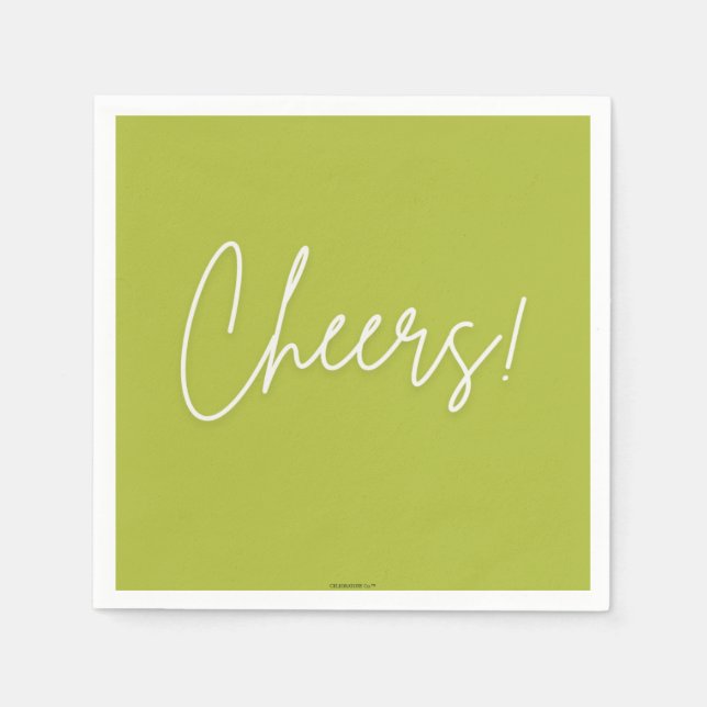 Guardanapo De Papel Cheio Cocktail Napkin (Frente)