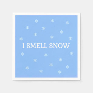 Guardanapo De Papel Cheira A Neve