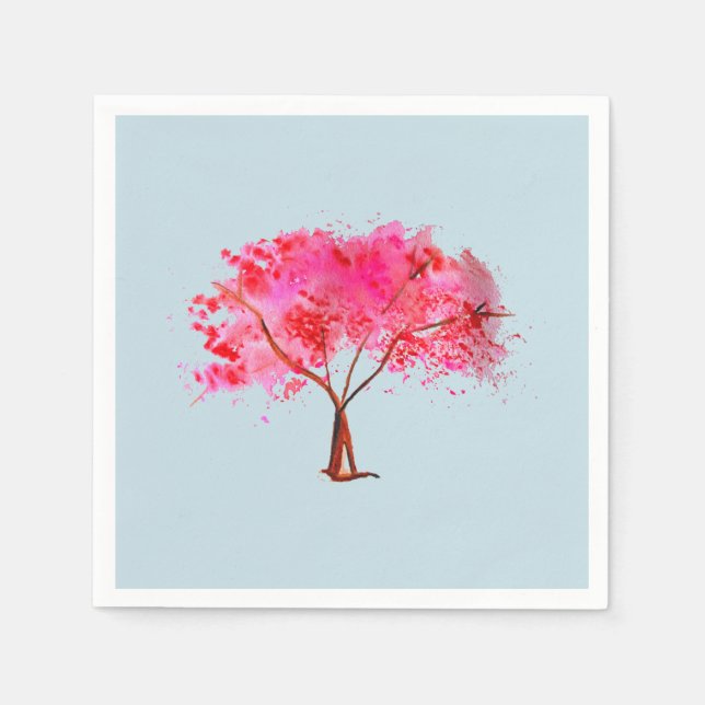 Guardanapo De Papel Cherry Blossom art homeware (Frente)