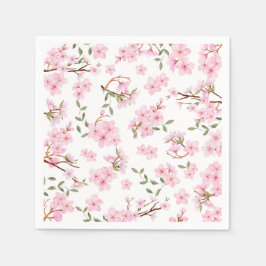 Guardanapo De Papel Cherry Blossom Bloom Paper Napkins