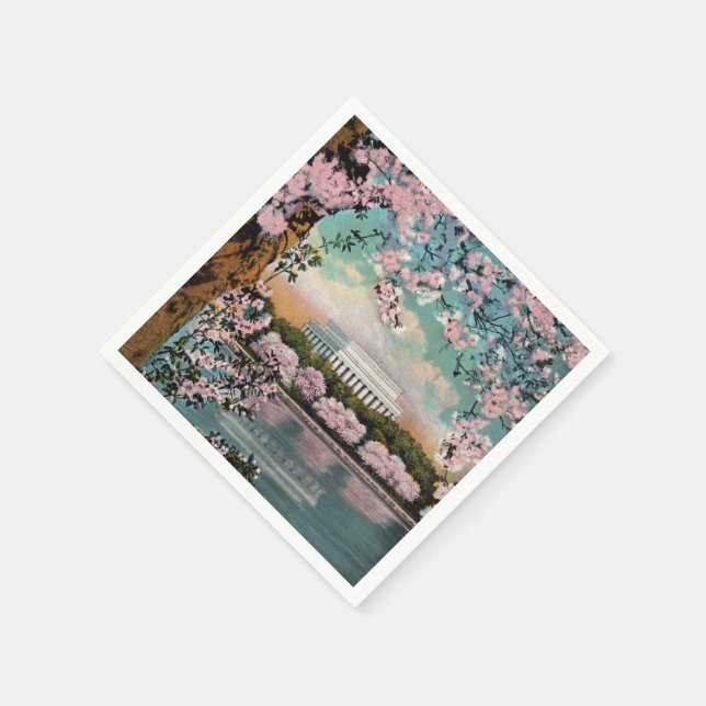 Guardanapo De Papel Cherry Blossoms Paper Napkins (Canto)