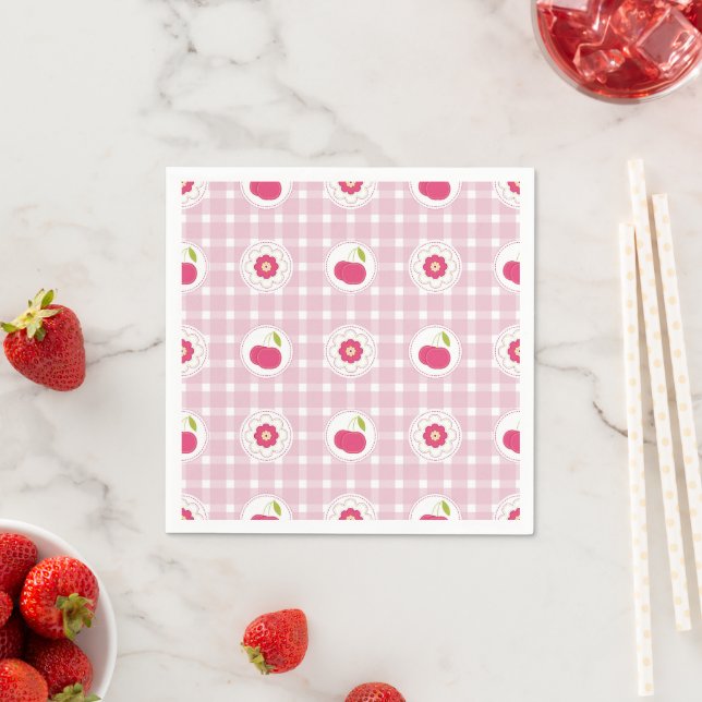 Guardanapo De Papel Cherry Picnic Paper Napkins (Insitu)